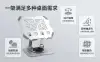 Rotating notebook stand, vertical desktop, height-increasing, hollowed-out, heat-dissipating, lift-up and foldable metal notebook computer stand details Picture